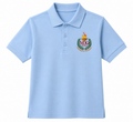 Short Sleeves Boys Polo Shirt (With MDQ logo)